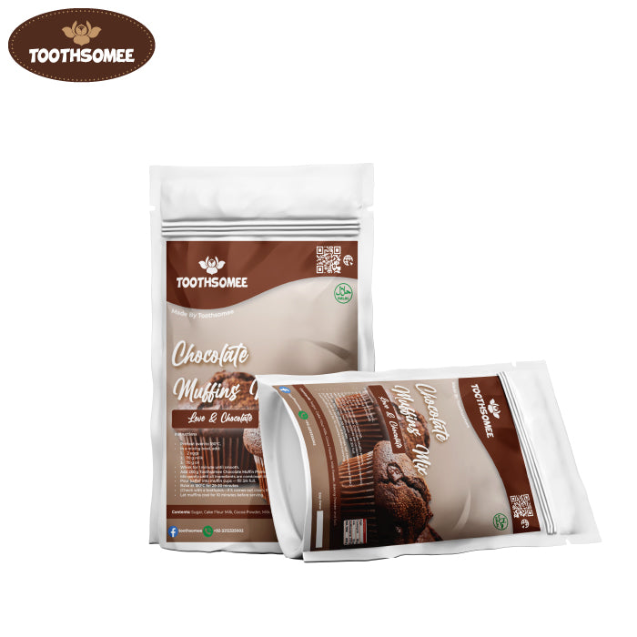 Toothsomee Chocolate Muffins Mix – Premium Baking Premix