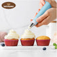 Cake decorator nozzle set stainless steel icing piping tips