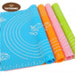 Non-Stick Silicone Pastry Dough Mat with Measurements