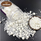 White edible pearls for cake decoration – Toothsomee baking sprinkles
