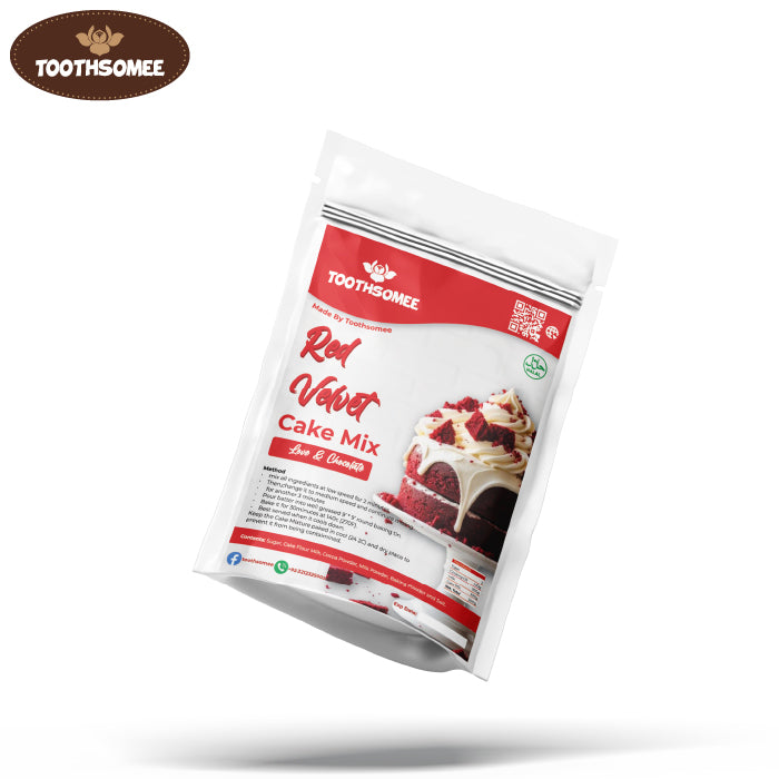 Toothsomee Red Velvet Cake Premix packet