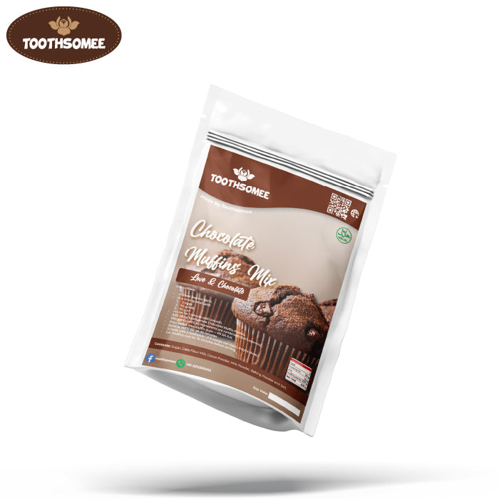Toothsomee Chocolate Muffins Mix – Premium Baking Premix