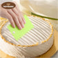 3 Pcs Flexible Plastic Dough Scraper Set