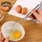 Manual hand beater mixer and egg whisk stainless steel