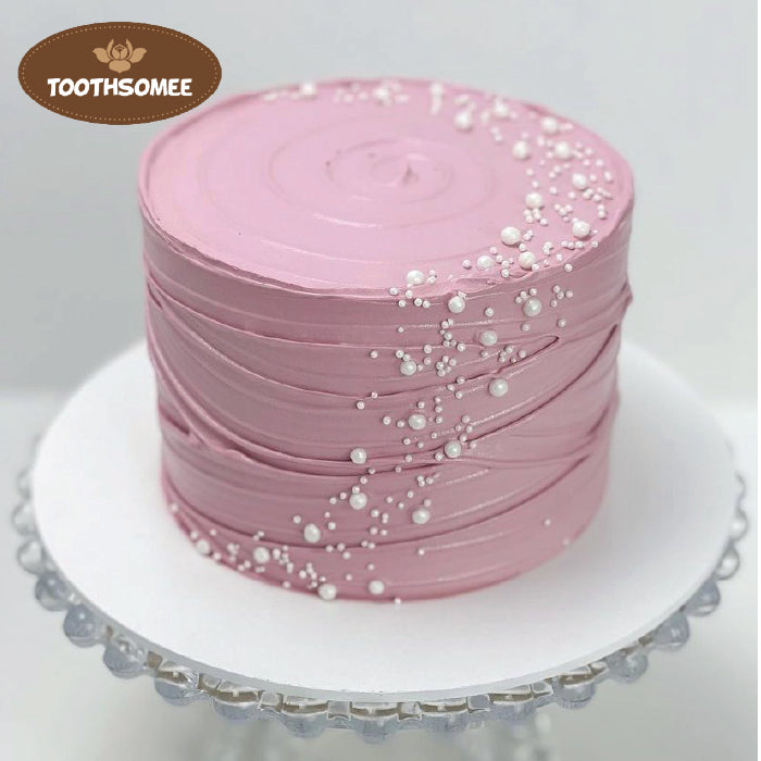 White edible pearls for cake decoration – Toothsomee baking sprinkles