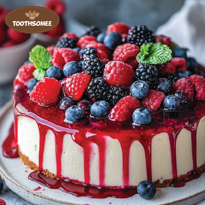 Red and blue berry sprinkles for cake and cupcake decoration – Toothsomee