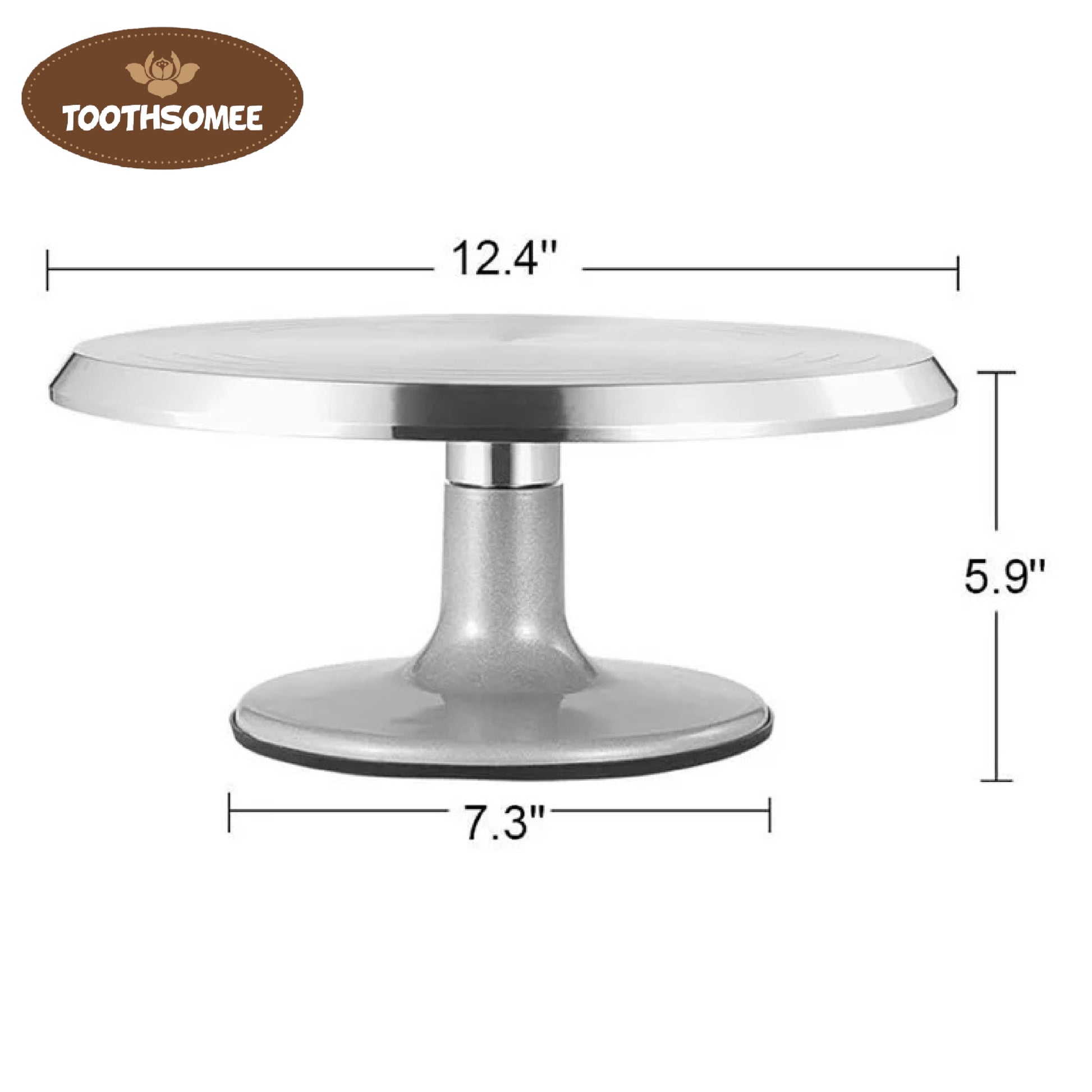 Professional Aluminium Cake Turntable 360° Rotation