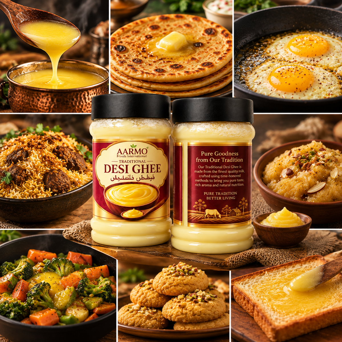 Aarmo Traditional Desi Ghee 500g – Desi Ghee Pakistan 4