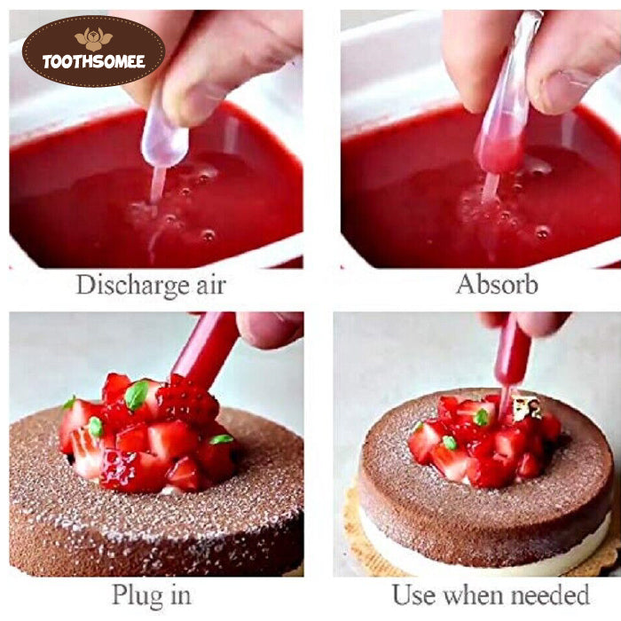 clear plastic disposable transfer pipette dropper isolated on black background