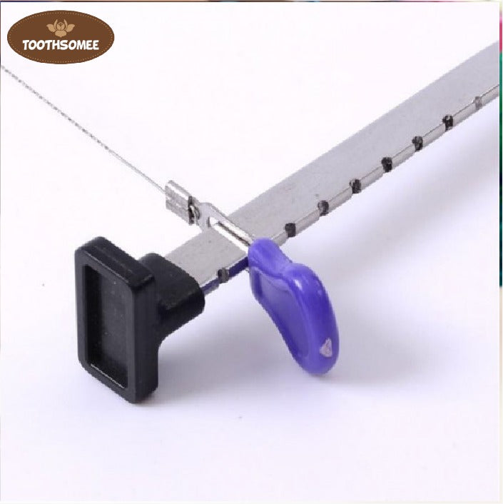 Adjustable Cake Leveler with Zigzag Wire for Even Cake Layers