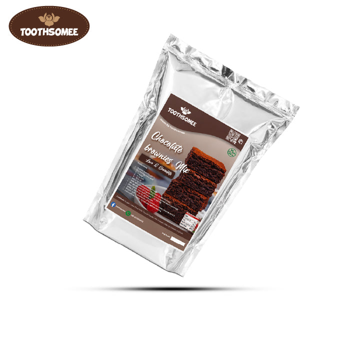 Toothsomee chocolate brownie mix 4kg pack for rich fudgy brownies