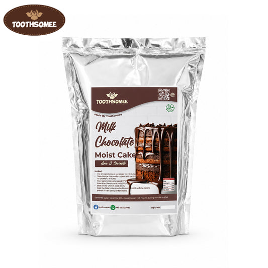 Toothsomee milk chocolate moist cake mix 4kg pack for soft fluffy cakes