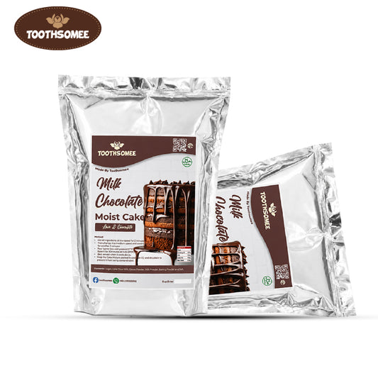 Toothsomee milk chocolate moist cake mix 4kg pack for soft fluffy cakes